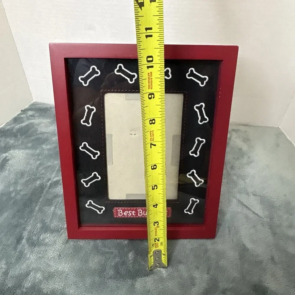 “Best Buddies” - 4”X6” Frame Black & Red Dog, Bones Sonoma Kohls